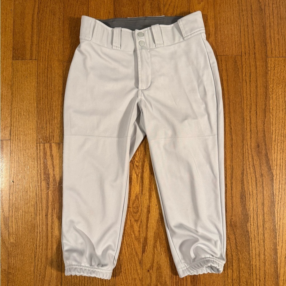 Mizuno SoftBall Pants Gray Women’s Size M